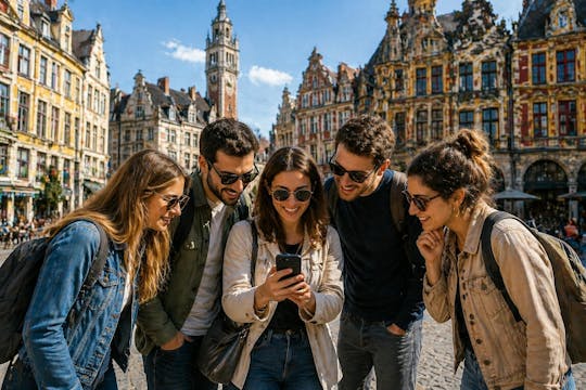 Lille outdoor mystery game in the old town