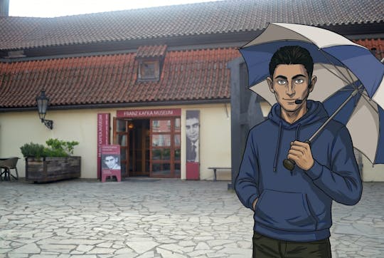 Bilhete para o Museu de Franz Kafka com audioguia