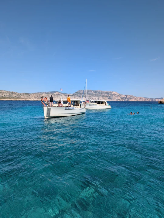 Eco-friendly hybrid electric boat tour in the Calanques
