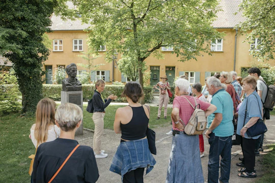 Guided tour of the Fuggerei social housing complex in English
