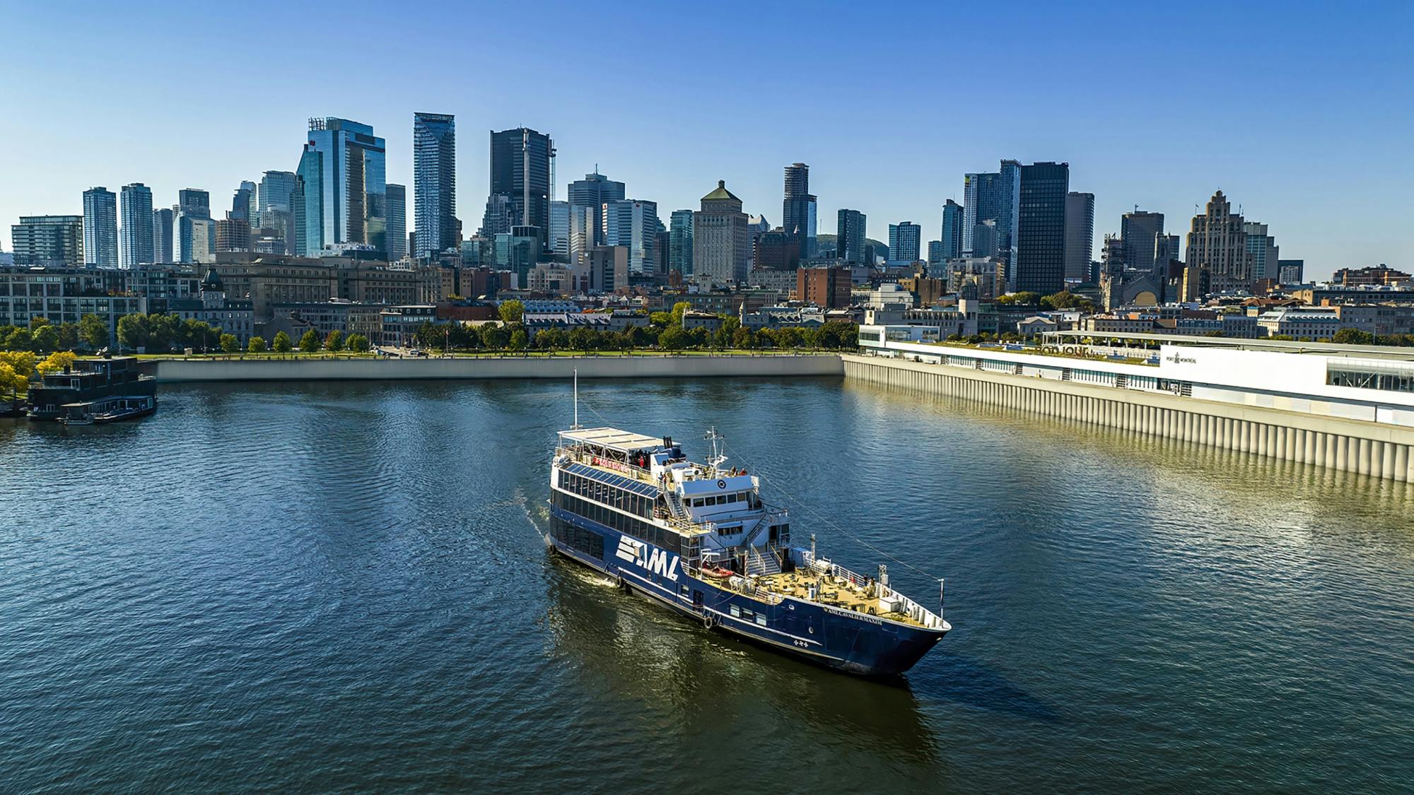 St. Lawrence River cruise from Old Port of Montreal with lunch