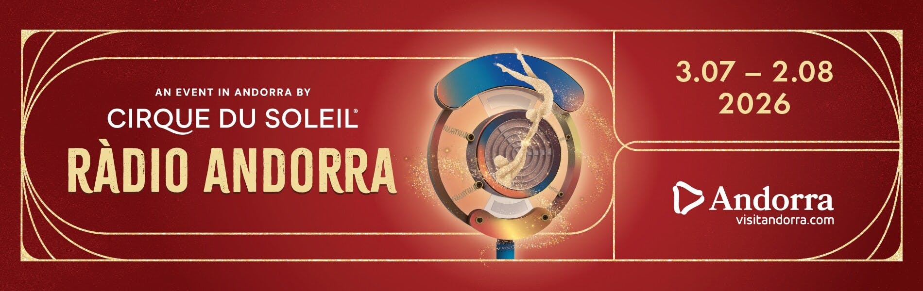 Andorra tickets for Cirque du Soleil Show