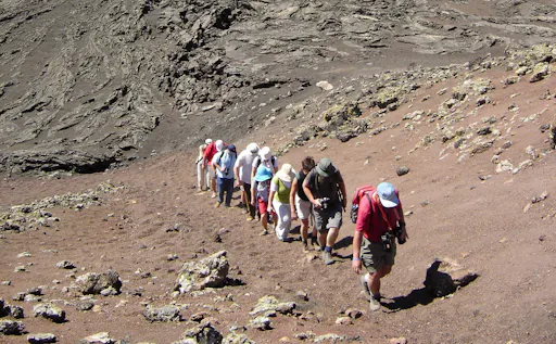 Los Volcanes Natural Park Hiking Tour from the South