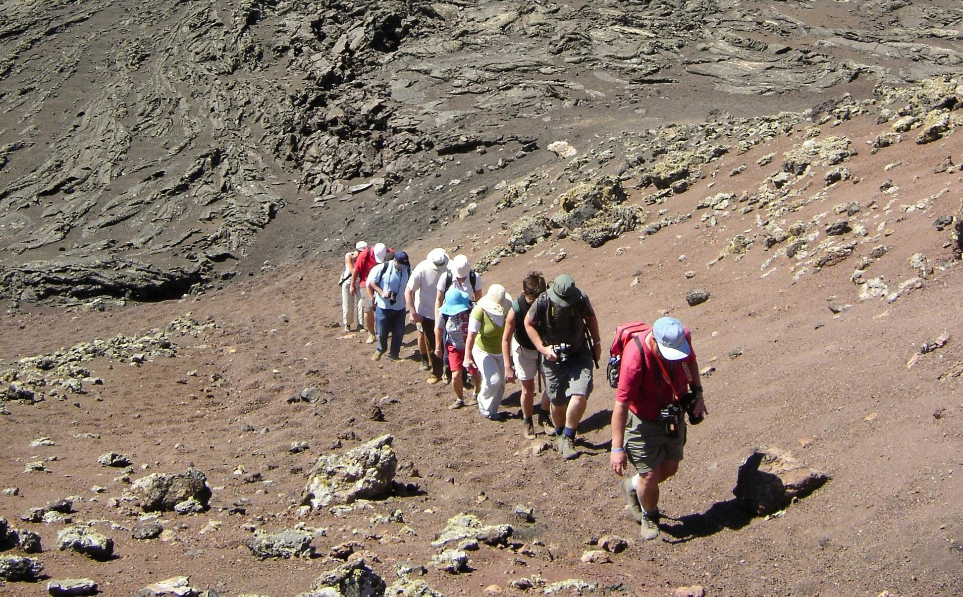 Los Volcanes Natural Park Hiking Tour from the South