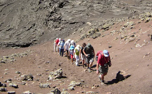 Los Volcanes Natural Park Hiking Tour from the South