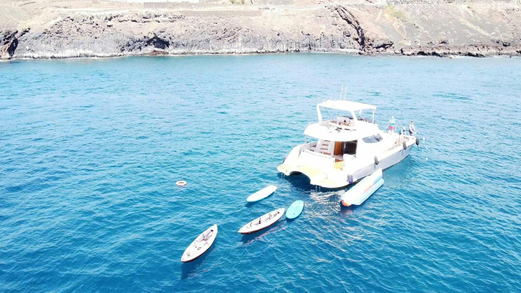 Small group catamaran cruise with water sports and transport