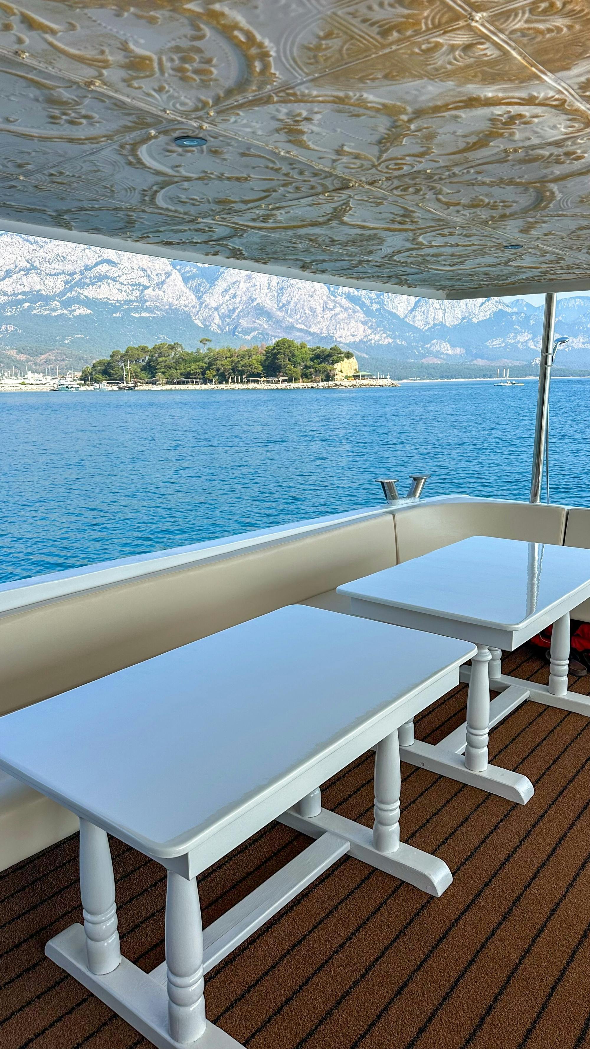 Full day small-group deluxe yacht cruise from Kemer