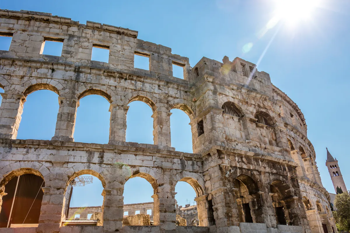 Ancient Istria Tour from Rovinj including Pula and Lunch