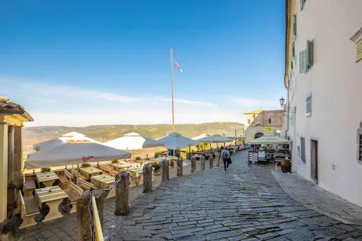 Medieval charm and Istrian flavours