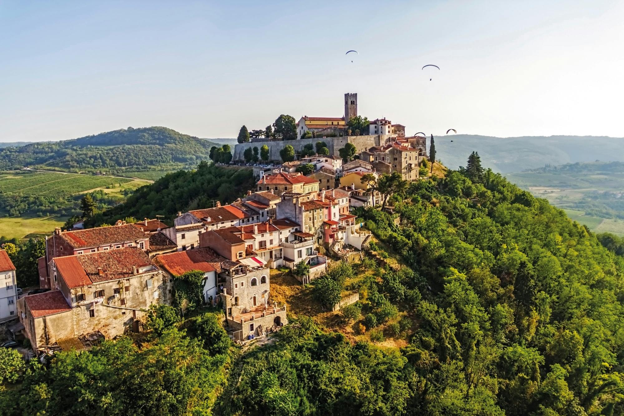 Medieval charm and Istrian flavours