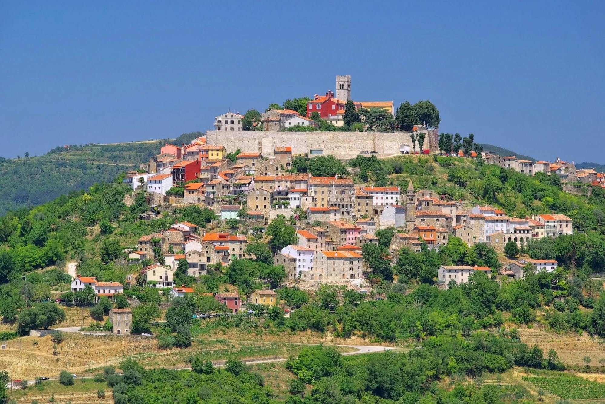 Medieval charm and Istrian flavours