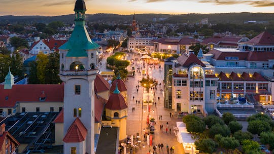 Sopot highlights and heritage private guided walking tour