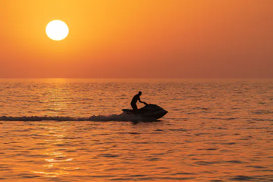 Sunset jet ski guided tour to Lérins Islands