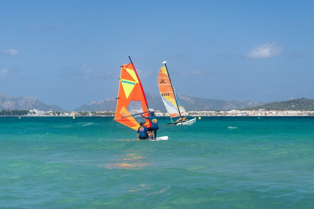 Windsurfing with Watersports Mallorca