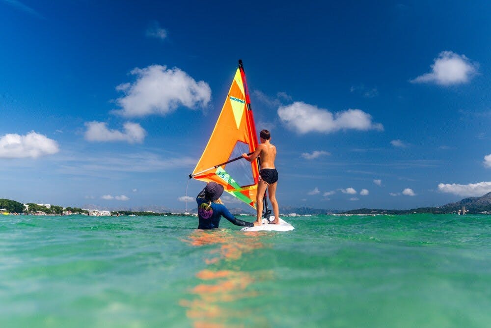Windsurfing with Watersports Mallorca