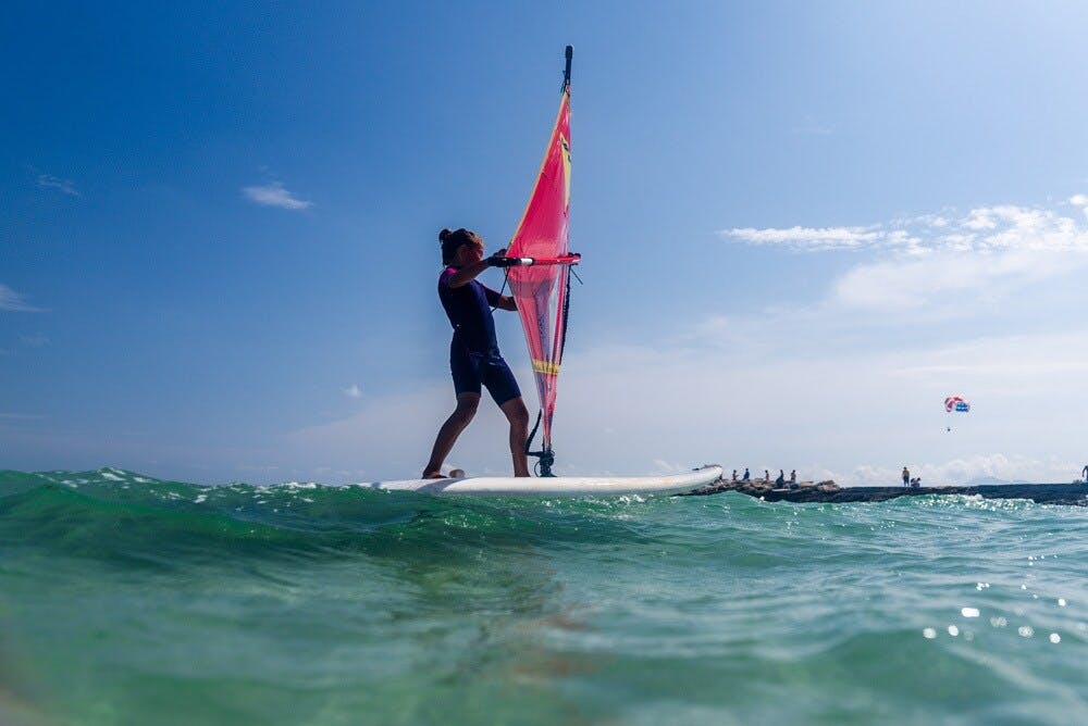 Windsurfing with Watersports Mallorca