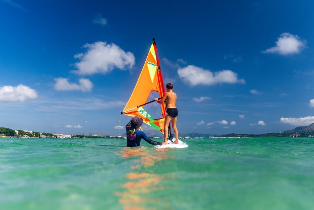 Windsurfing with Watersports Mallorca