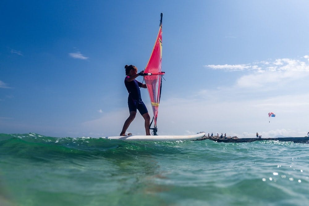 Windsurfing with Watersports Mallorca