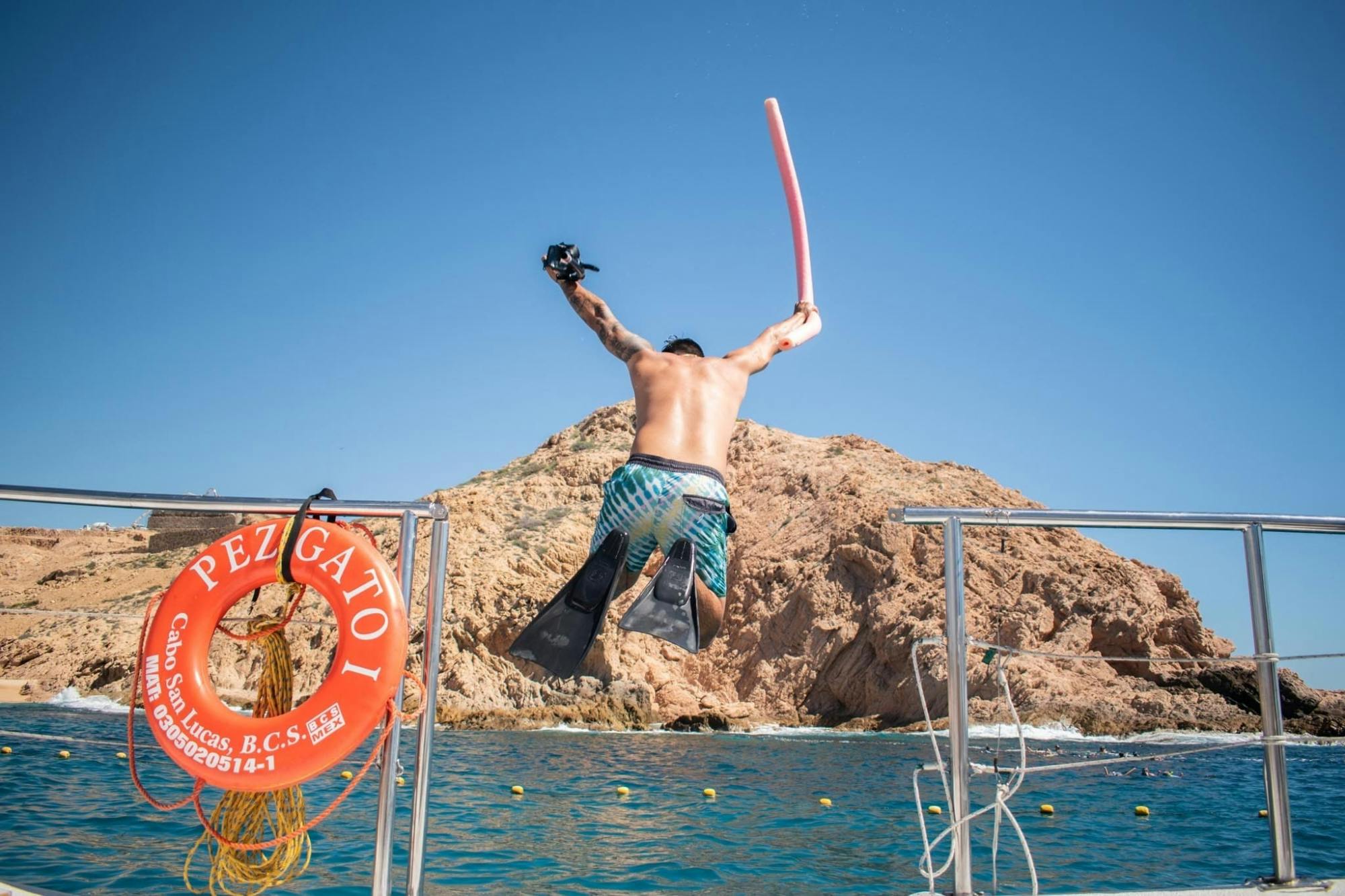 Tour di Los Cabos in barca a vela e snorkeling con visita alla fabbrica di vetro