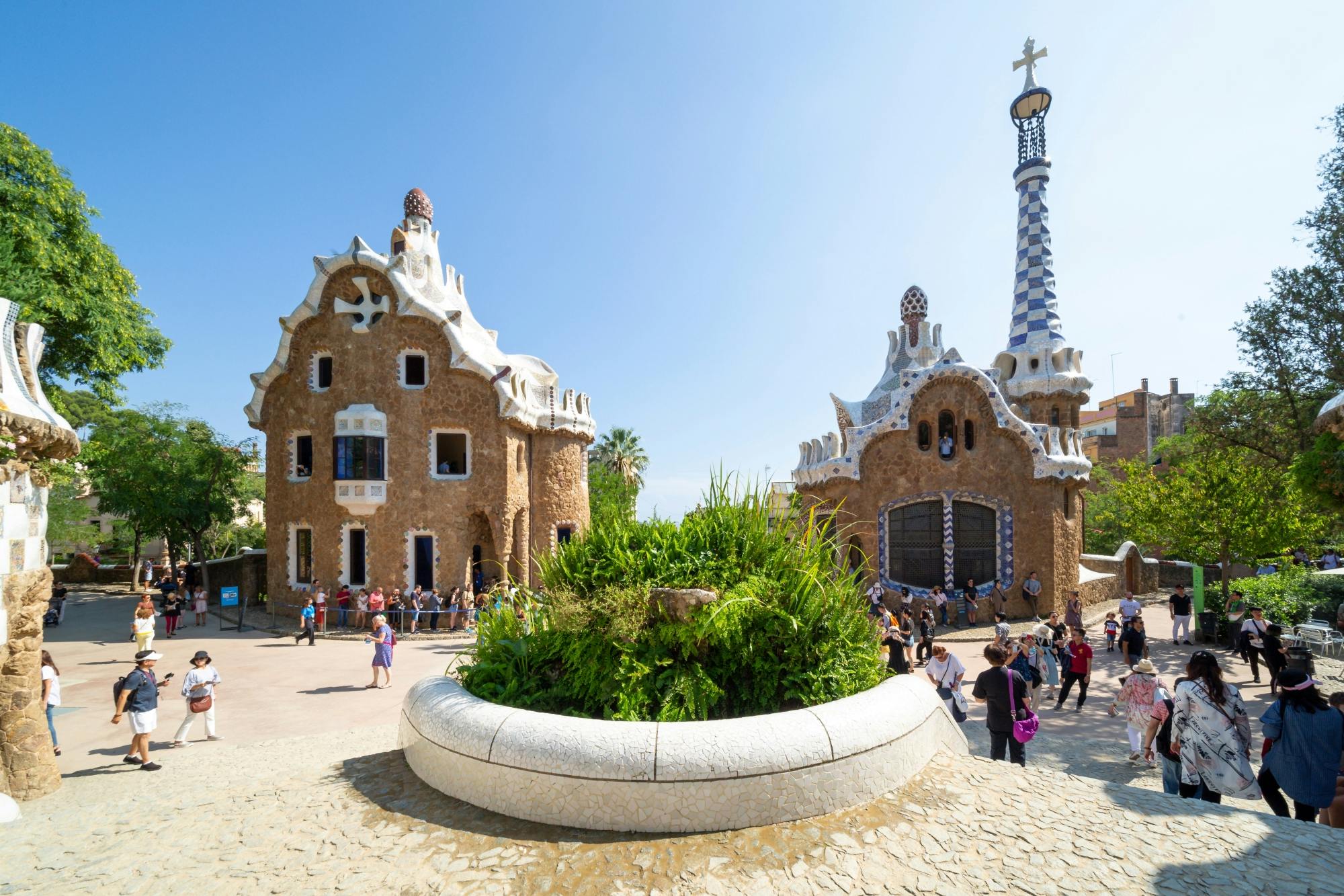 Barcelona free time and fountains