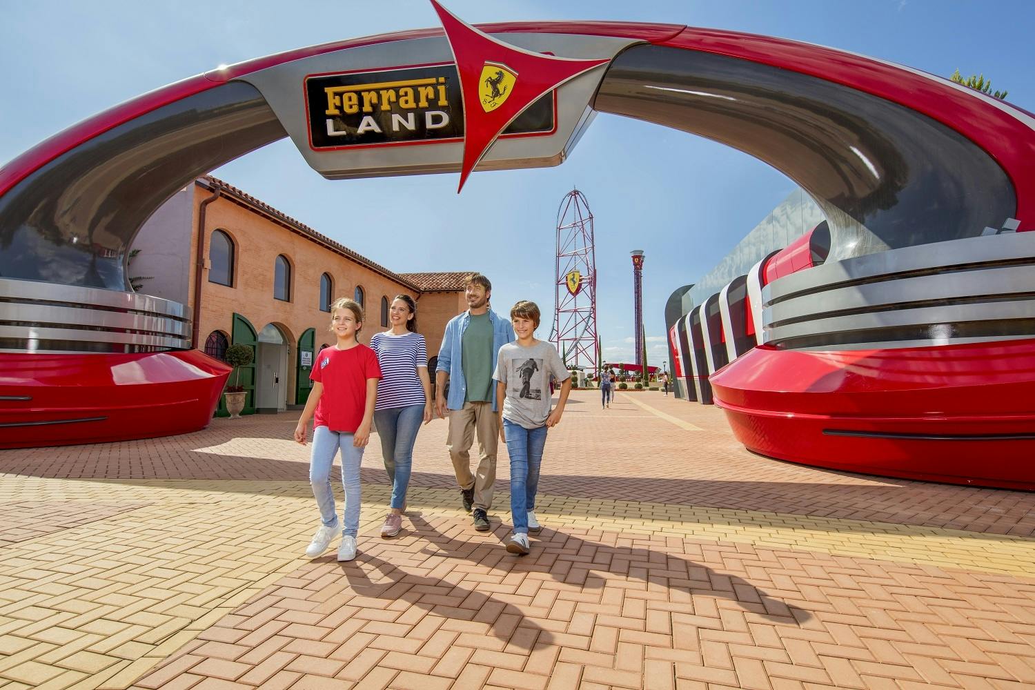 Bilhetes sem fila para PortAventura e Ferrari Land a partir de Barcelona
