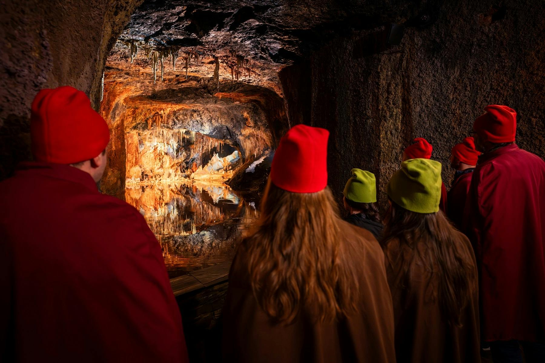 Guided tour of Feengrotten exhibition mine with optional town gates