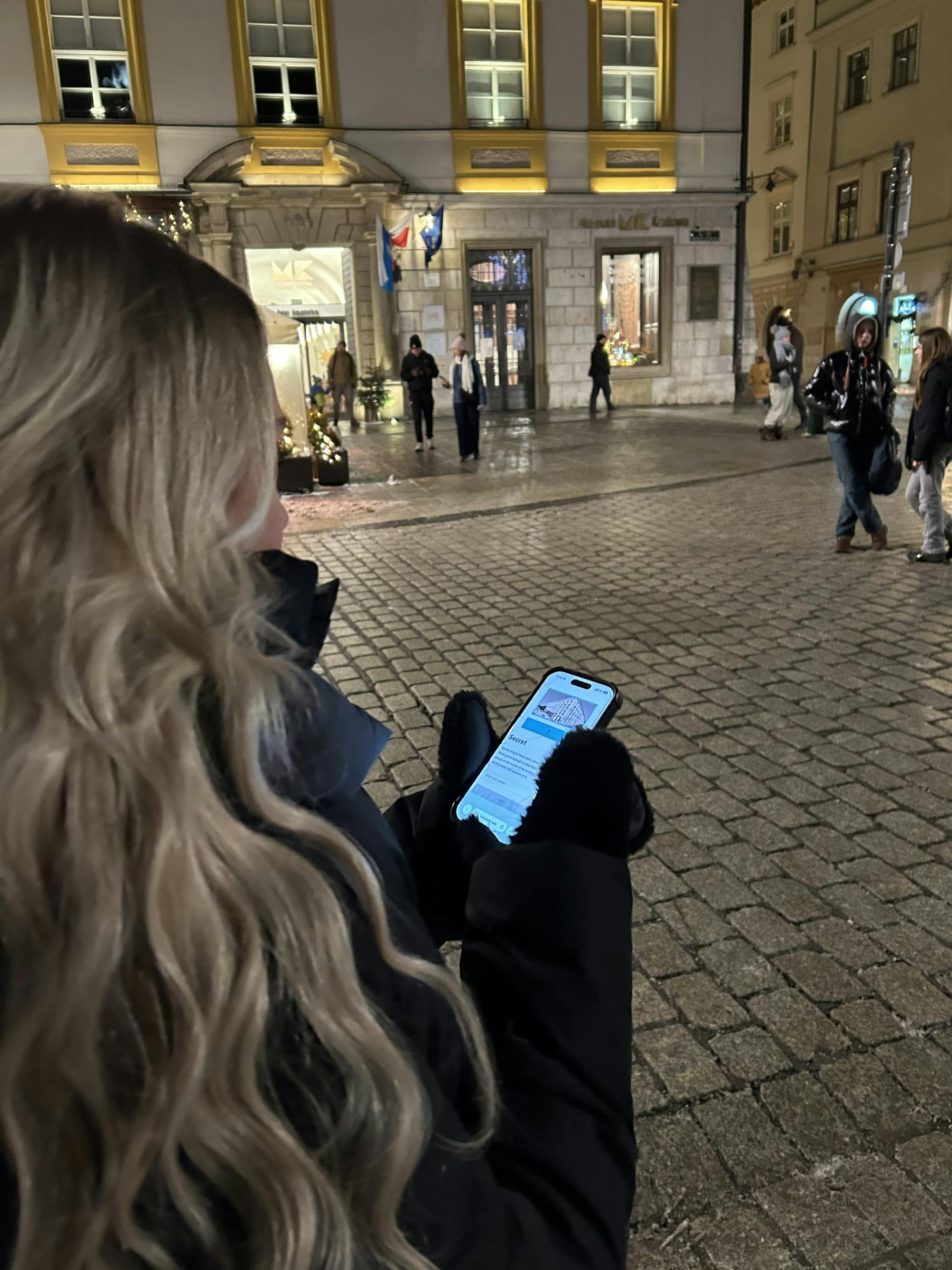 Self-guided exploration game in Kraków