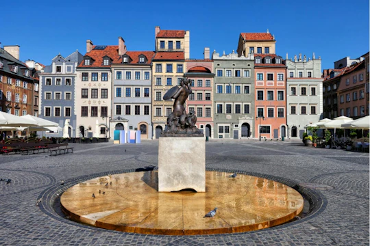 Private walking tour of Warsaw's Old Town
