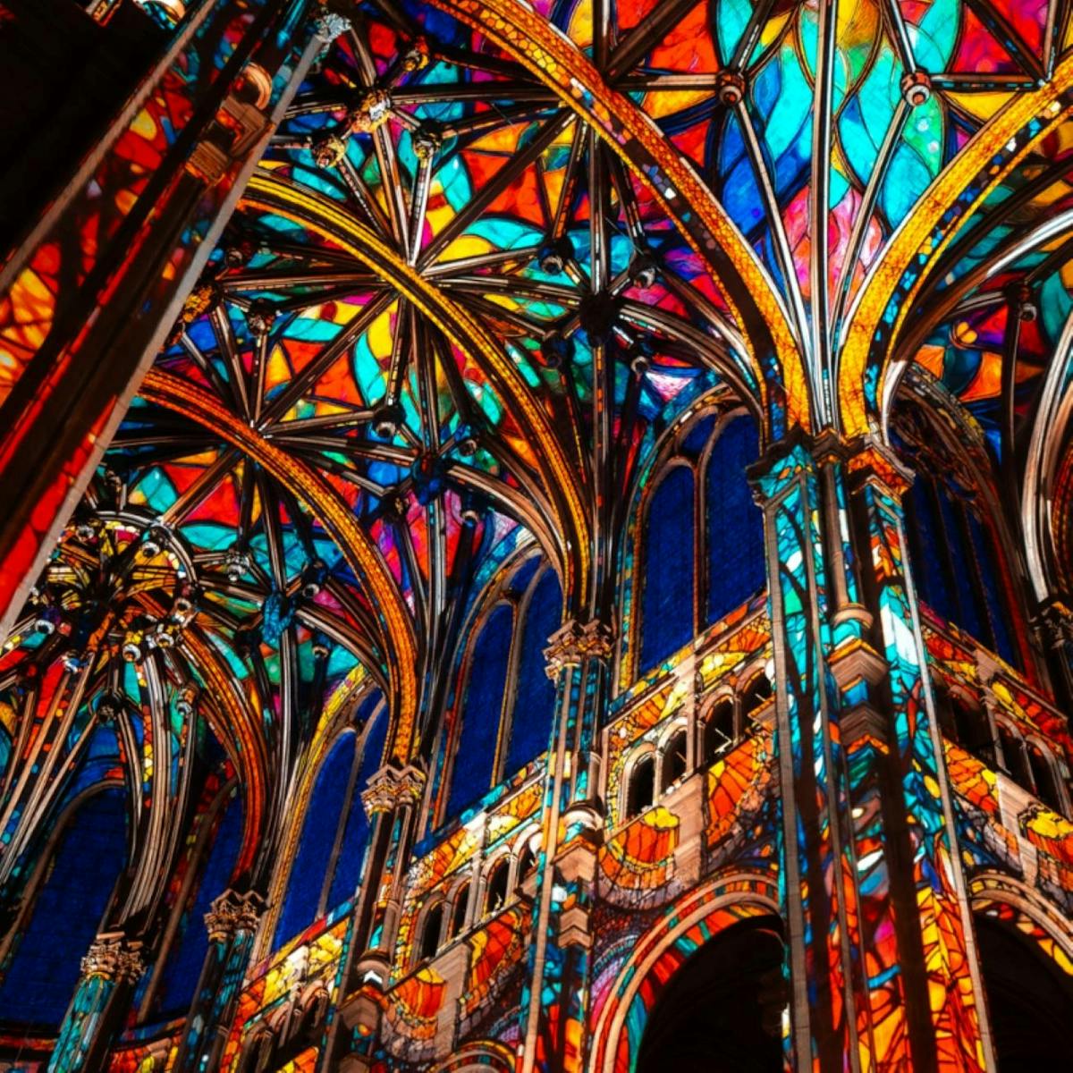 Luminiscence, een meeslepende show vanaf licht en muziek in Philadelphia