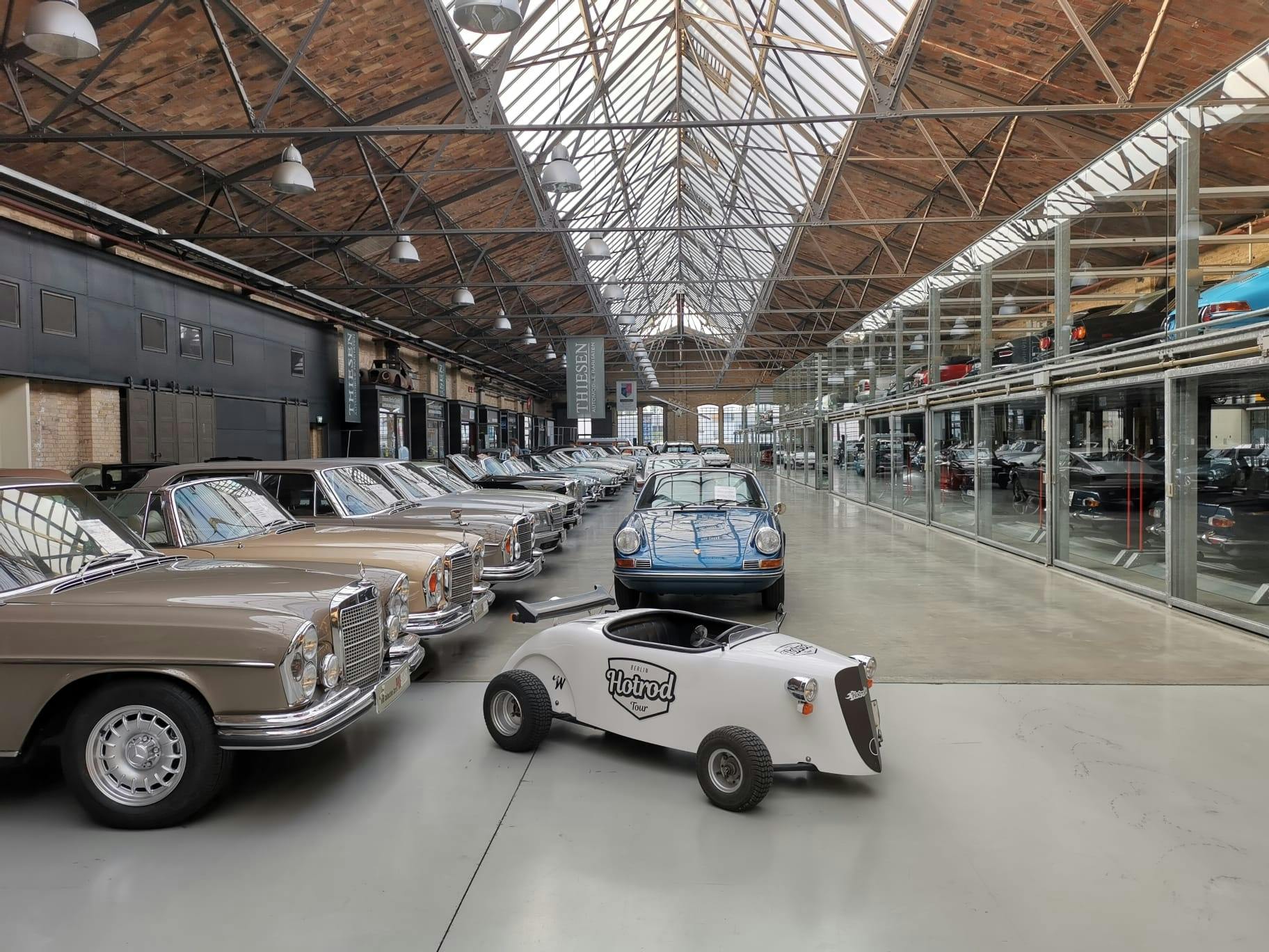 Mini-hotrod Classic Remise tour in Berlin