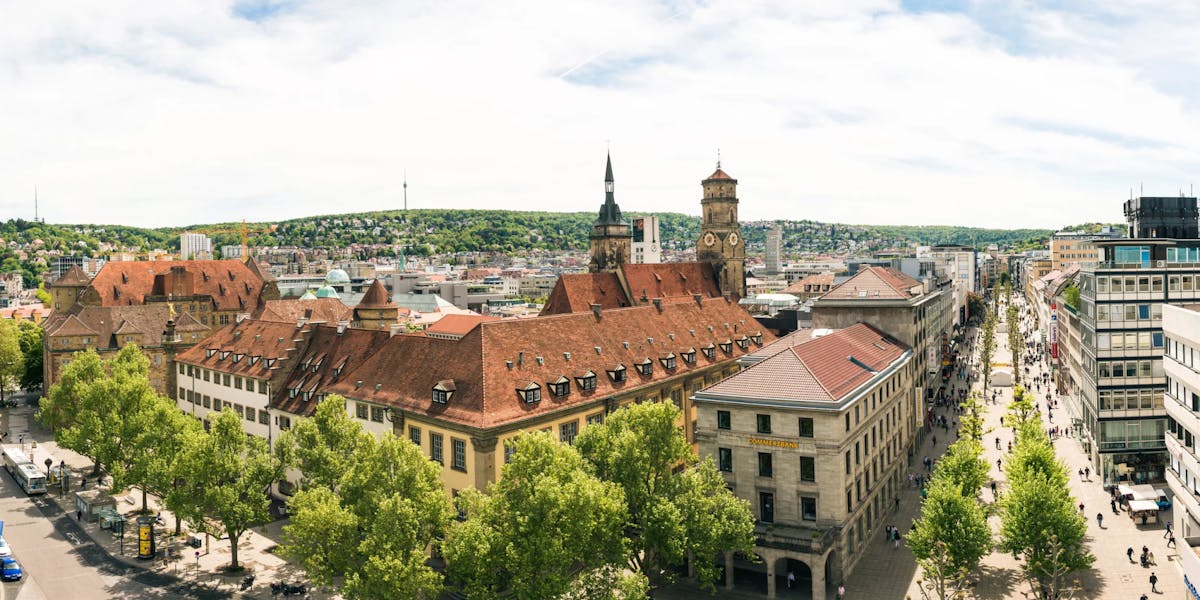 Stadwandeling door Stuttgart zonder gids met audiogids