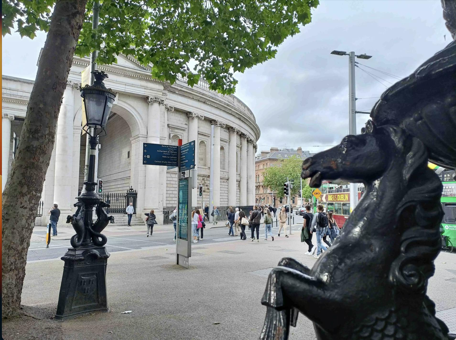 Visita guiada áudio autônoma ao bairro de Temple Bar, em Dublin