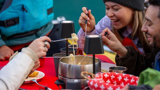 Interlaken cheese fondue float