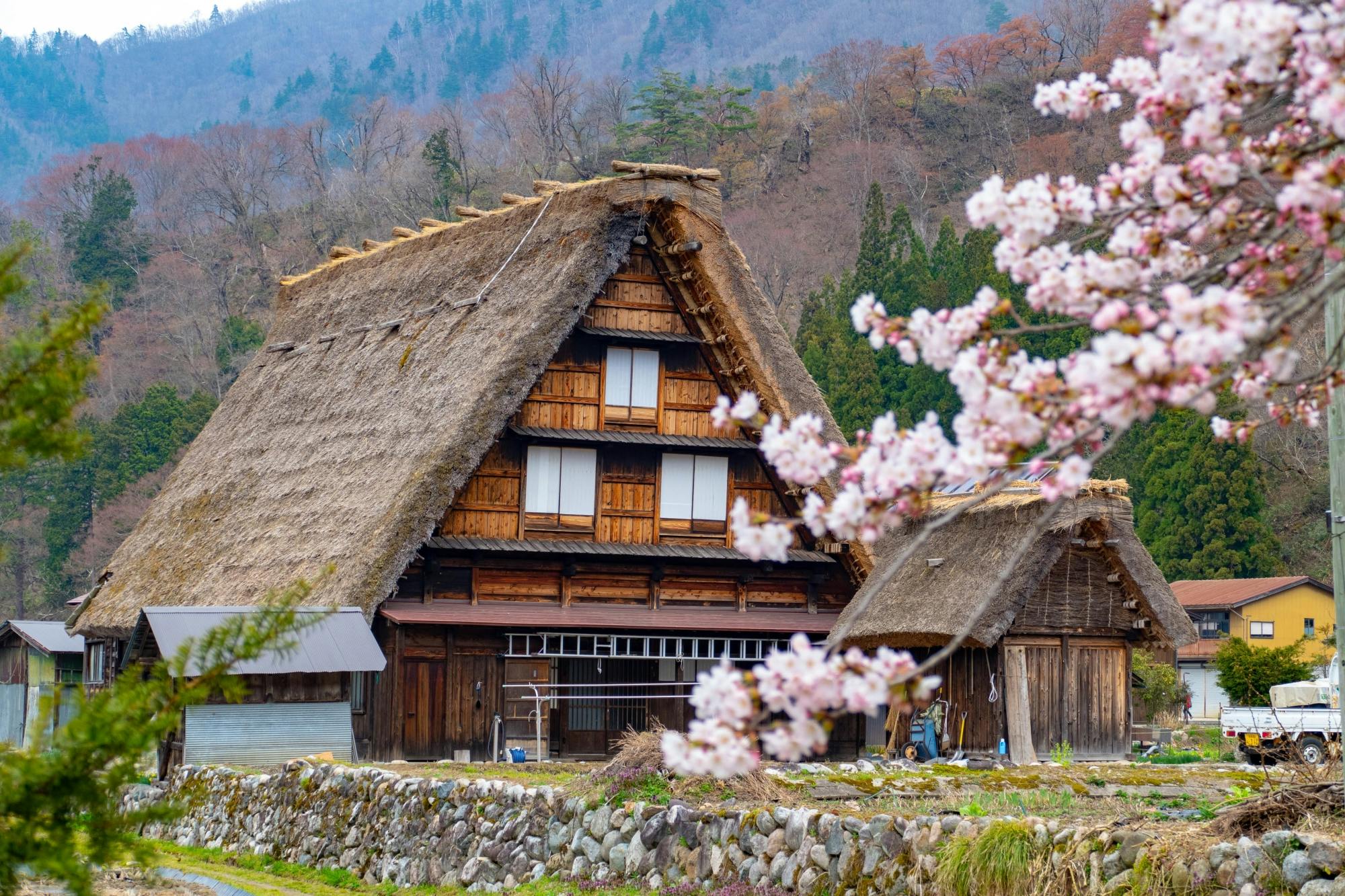 Excursão guiada de um dia a Shirakawago e Kanazawa com partida de Kanazawa