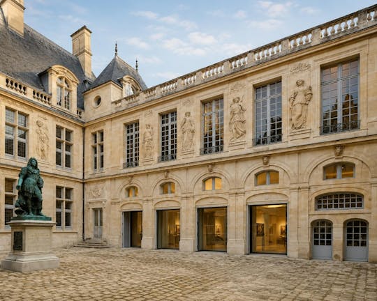 Bilhete de entrada para o Museu Carnavalet com audioguia de Paris e eSIM
