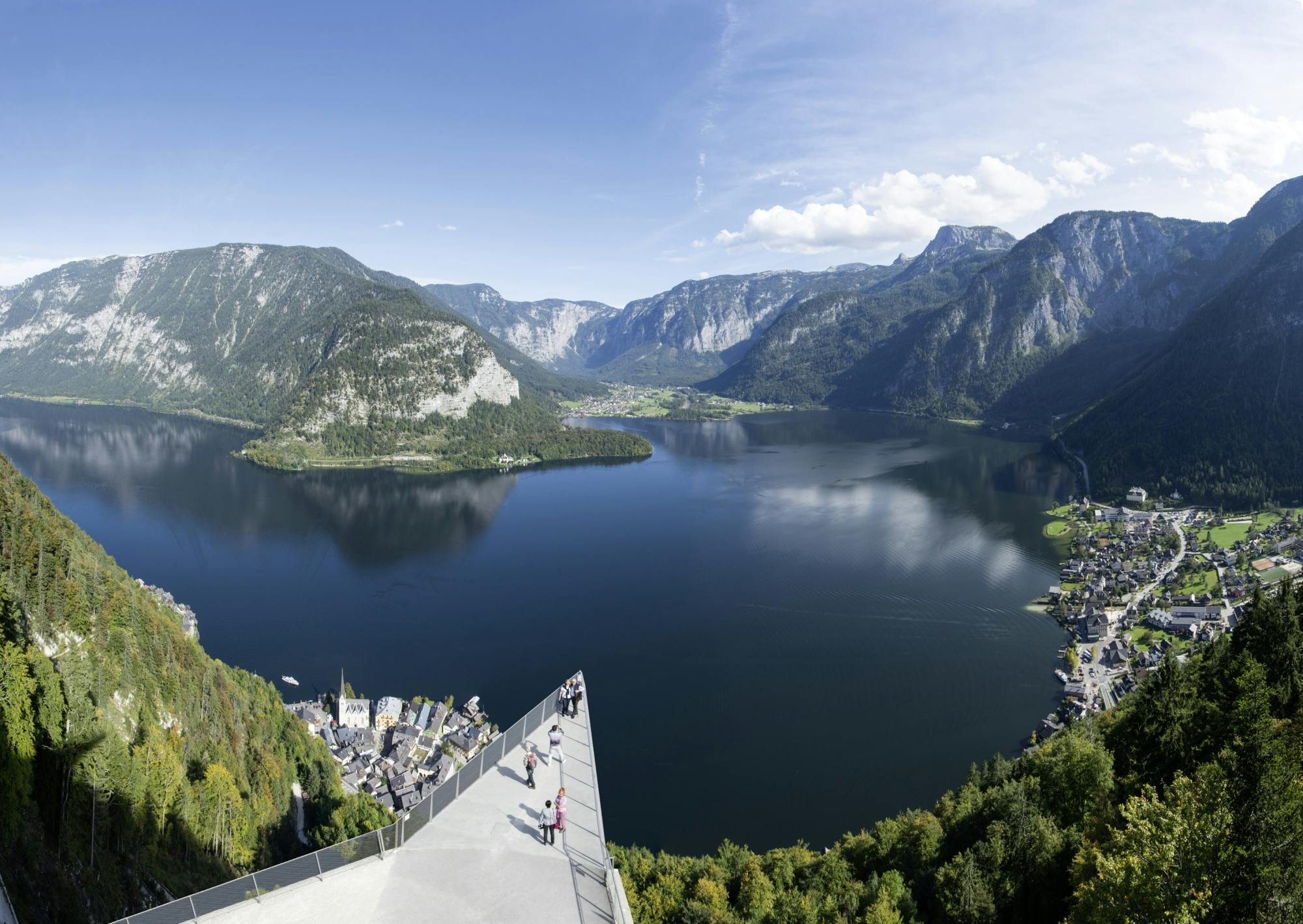 Hin- und Rückfahrkarte für die Salzbergbahn und den Welterbeblick Skywalk