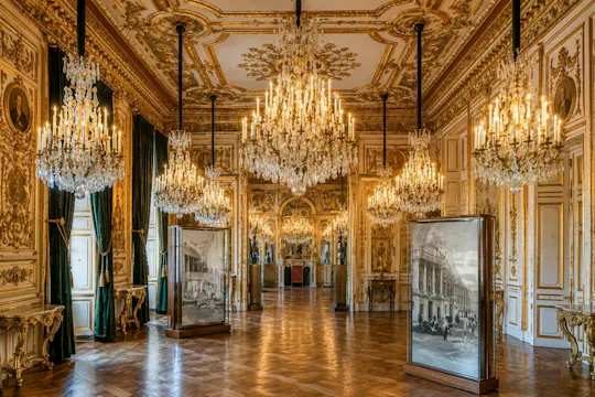 Eintrittskarte für das Hôtel de la Marine mit Tourguide für Paris und eSIM