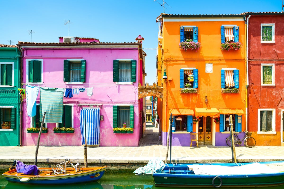 Tour in barca della laguna di Murano e Burano con soggiorno prolungato a Burano