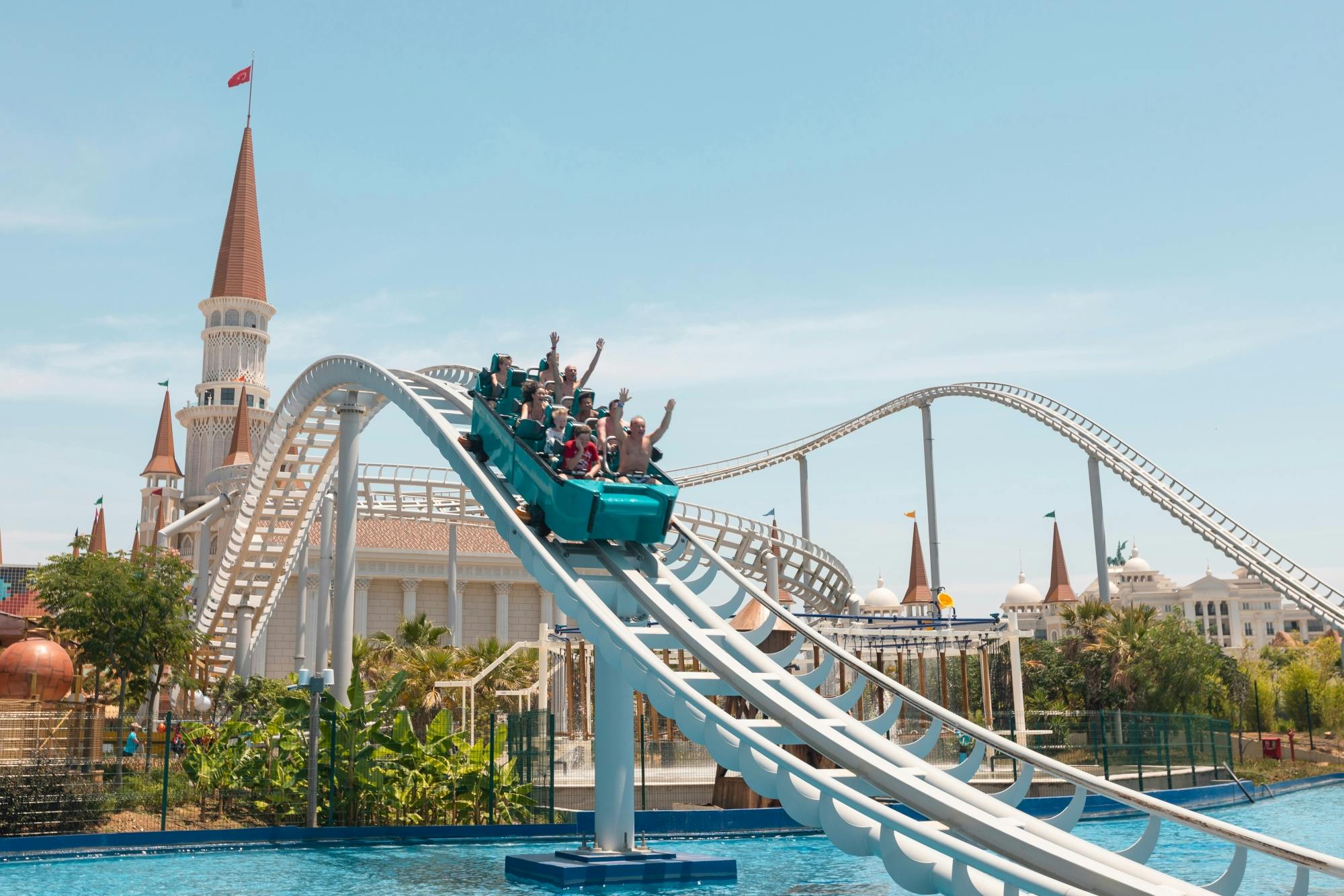 The Land of Legends theme park with transfer