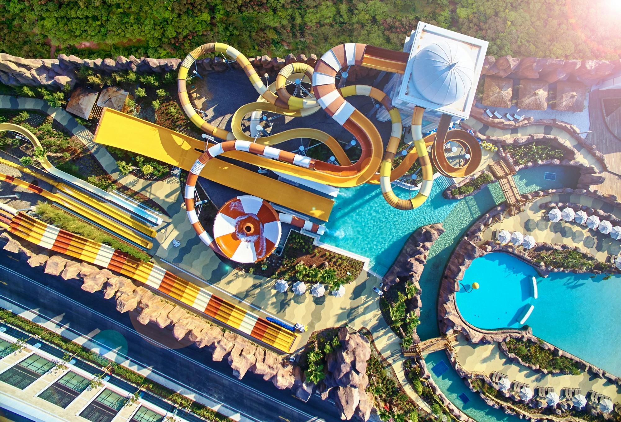 The Land of Legends theme park with transfer