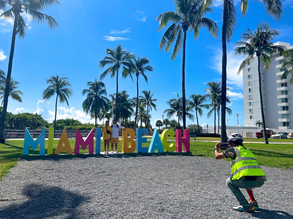 Fietstour langs de hoogtepunten van Miami Beach in het Spaans