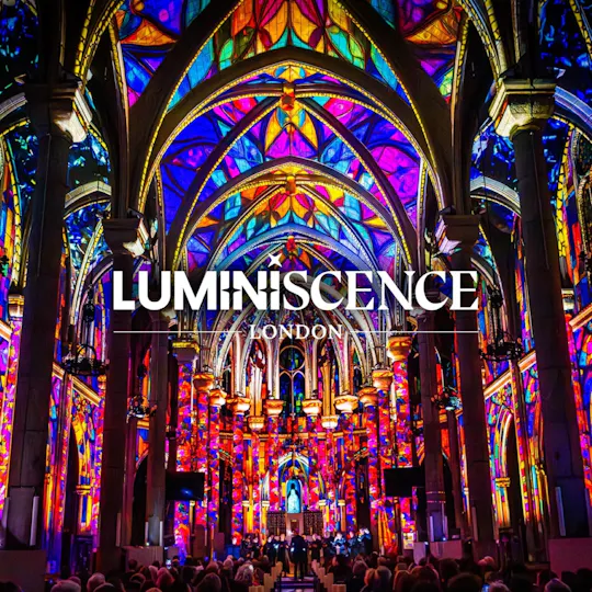 Kaartjes voor het Luminiscence-projectieconcert in de Westminster Cathedral