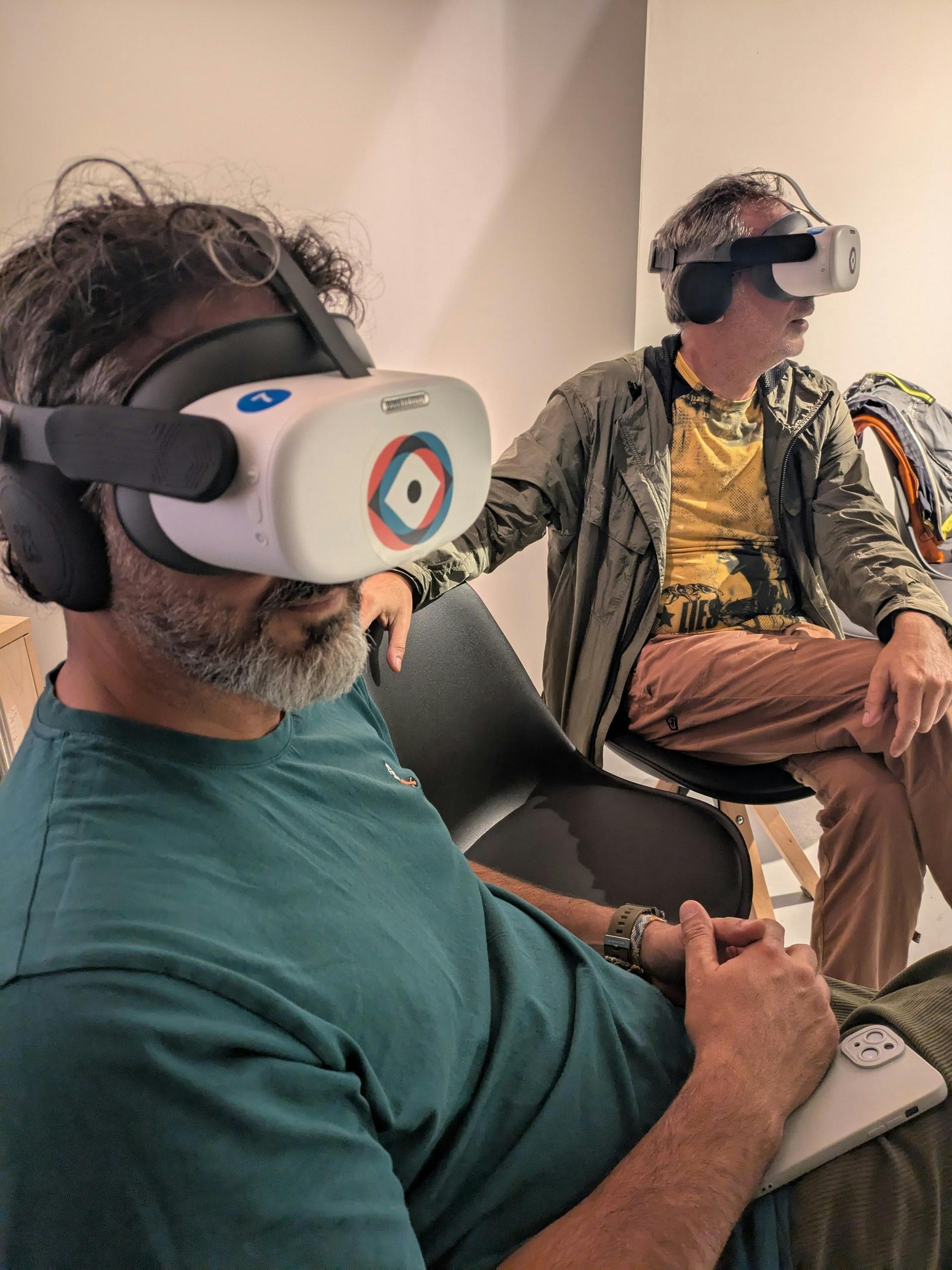 Virtual reality experiences at the Vodou Museum