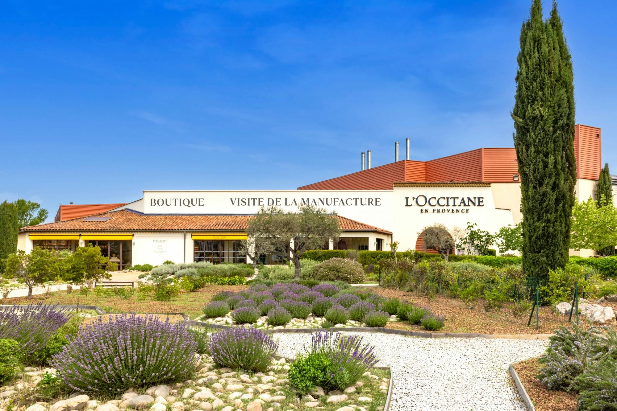 L'OCCITANE en Provence - darmowa wycieczka po fabryce, sklepie muzealnym i ogrodzie