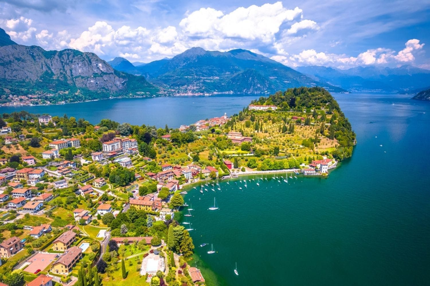 Begeleide excursie naar Menaggio, Bellagio en Varenna met de veerboot