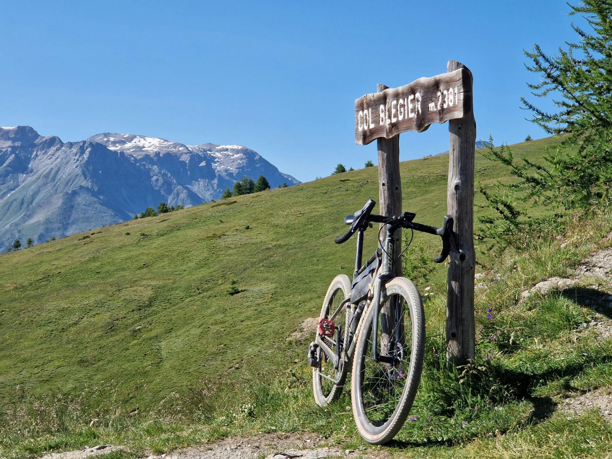 Strada dell'Assietta gravel cycling adventure from Sauze d'Oulx