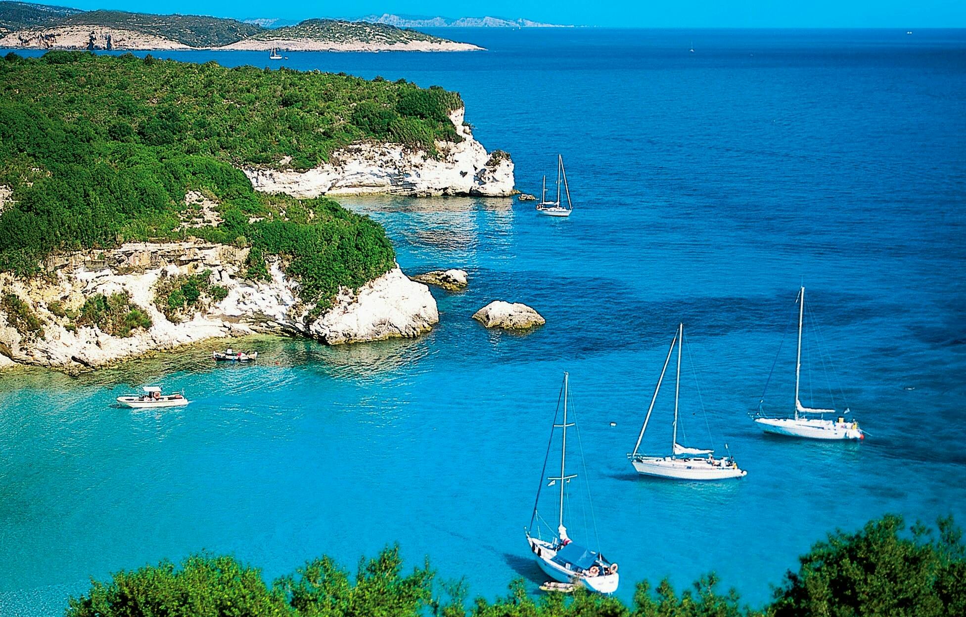 Paxos and Antipaxos Captain Hook Boat Cruise