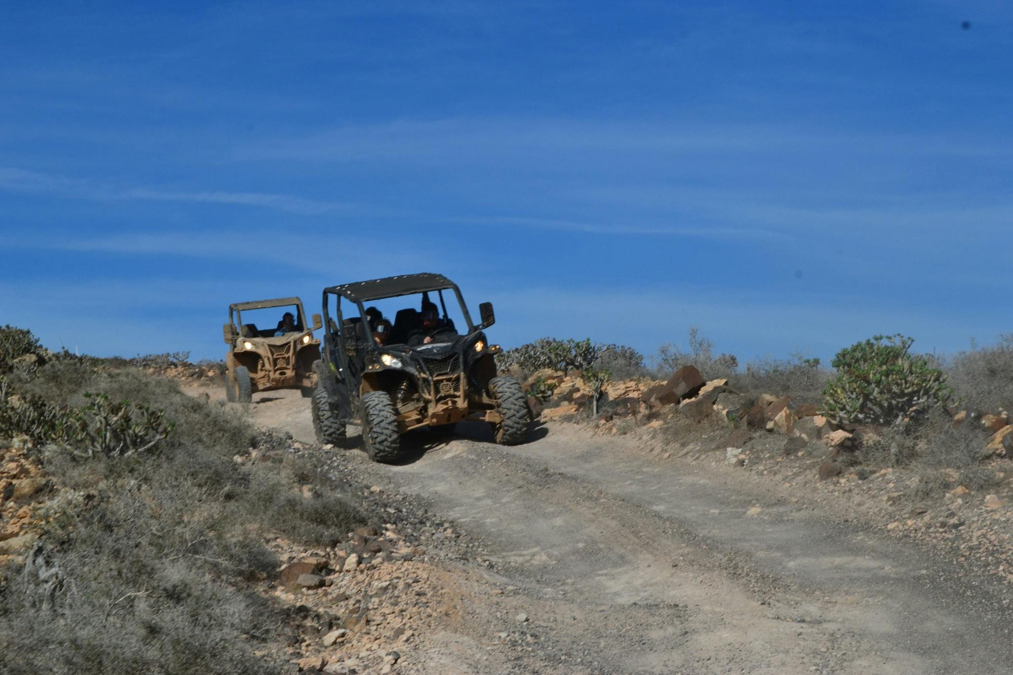 North Lanzarote mixed-terrain four-seater buggy tour – ticket only