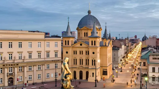 Tour privato a piedi delle quattro culture e dei siti del patrimonio di Łódź