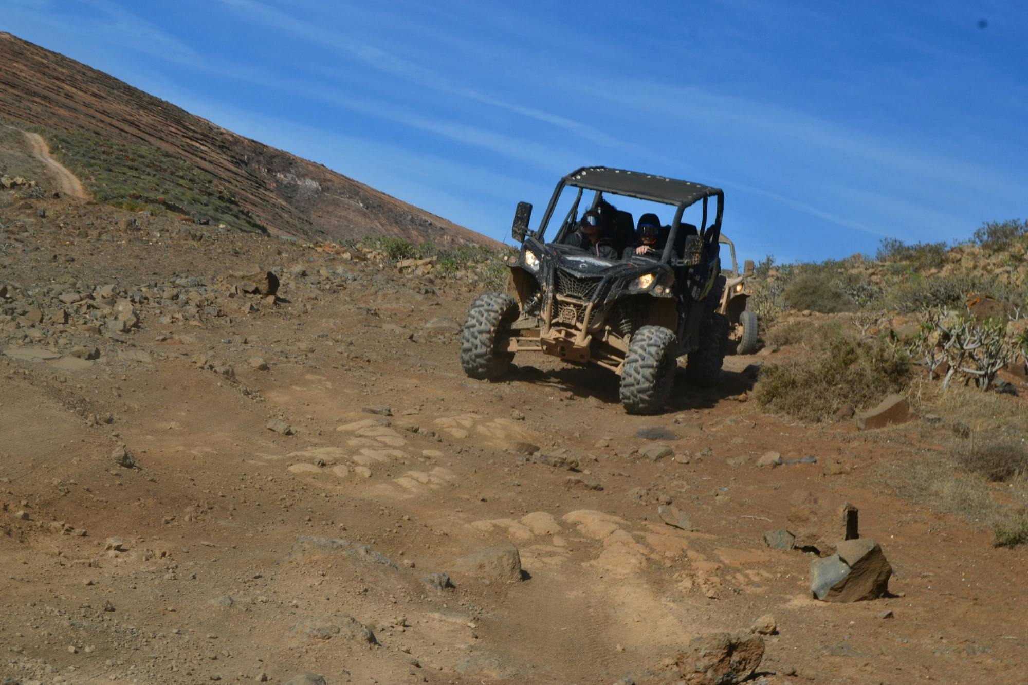 Deux heures en buggy quatre places sur terrain mixte au nord de Lanzarote – billet